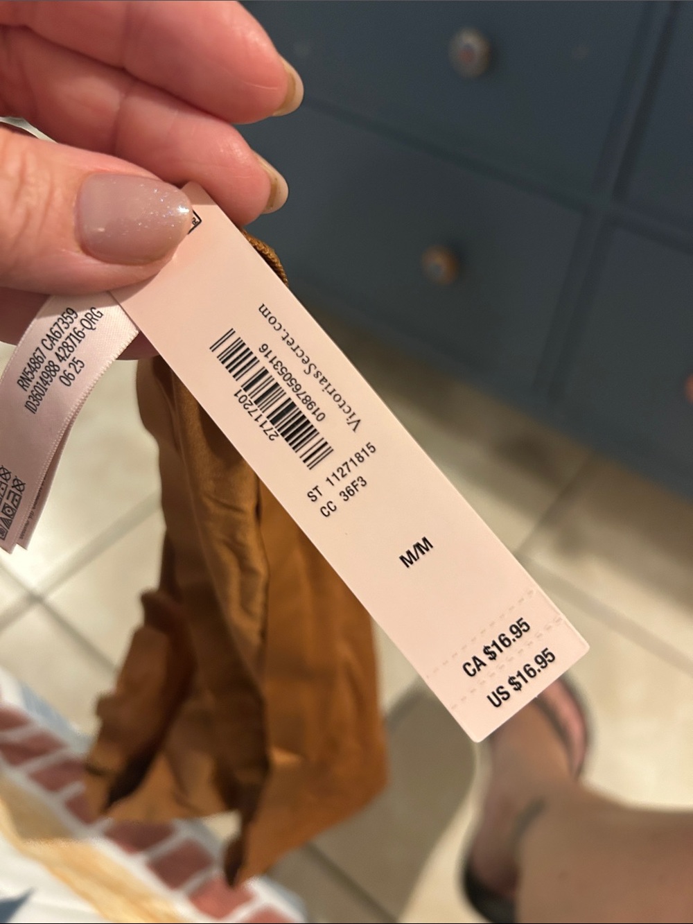 New Victoria’s Secret, seamless beige, gray, and gold underwear new with tags. - Picture 8 of 8